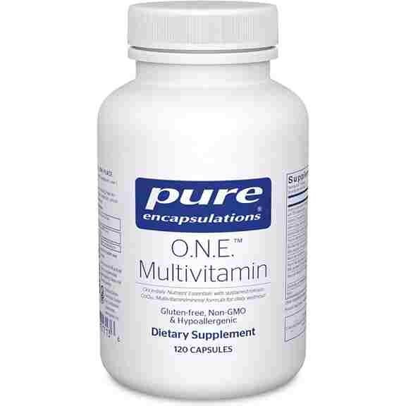 

Мультивитамины Pure Encapsulations O.N.E. Multivitamin, 120 капсул