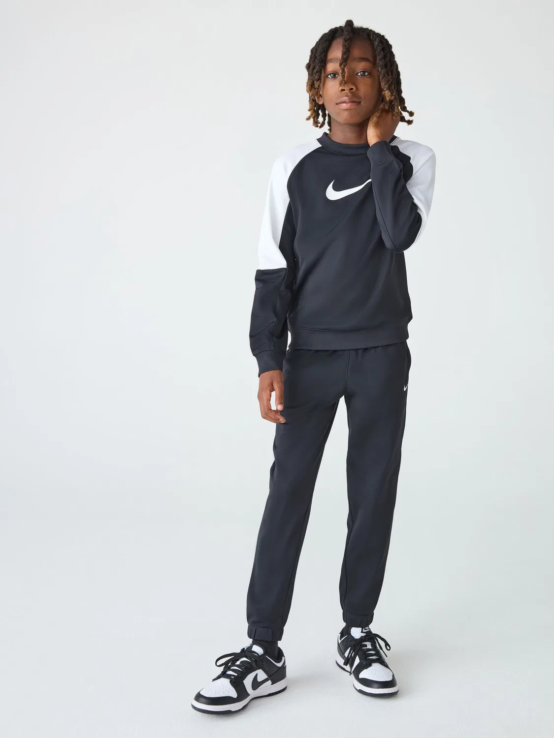 Спортивный костюм Nike Dri-FIT Poly Crew, Black