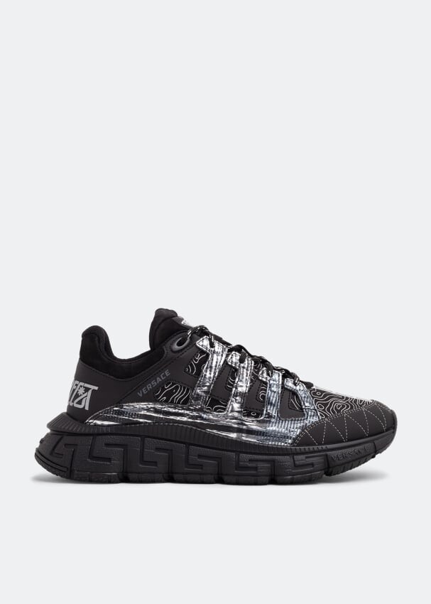

Кроссовки VERSACE Trigreca sneakers, черный