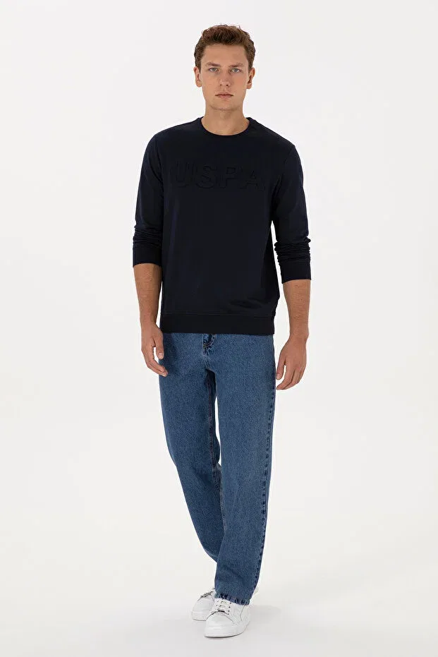 Мужские джинсы свободного кроя U.S. Polo Assn., Blue — фото 3