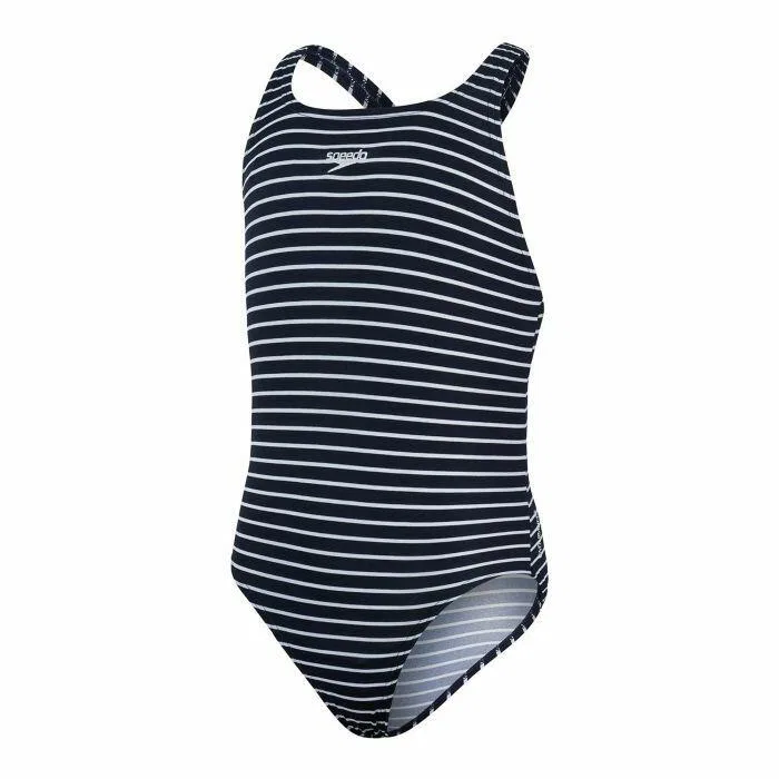 Детский купальник для девочек с принтом Essential Medalist Filles Speedo, Bunt / Weiss — фото 2