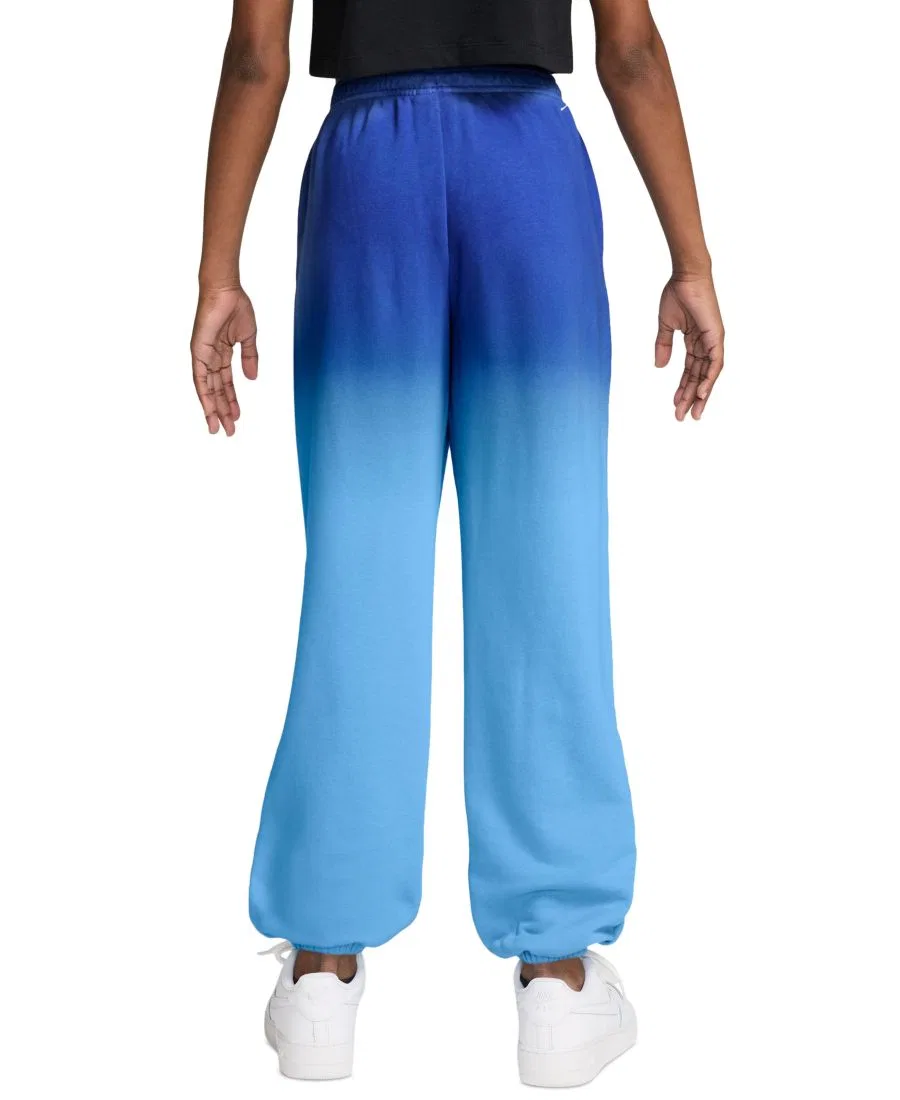 Спортивные брюки Nike Sportswear Studio Fleece Loose Pants, Football Blue/Game Royal — фото 3