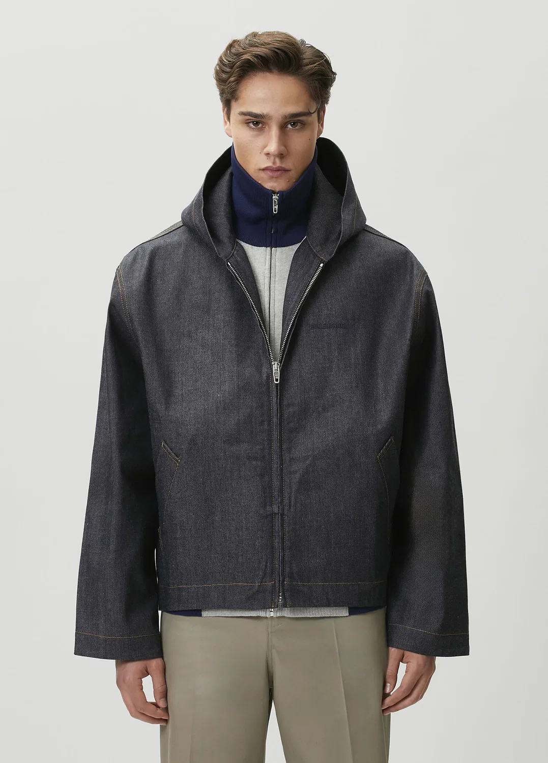 Джинсовая куртка Balenciaga, серый