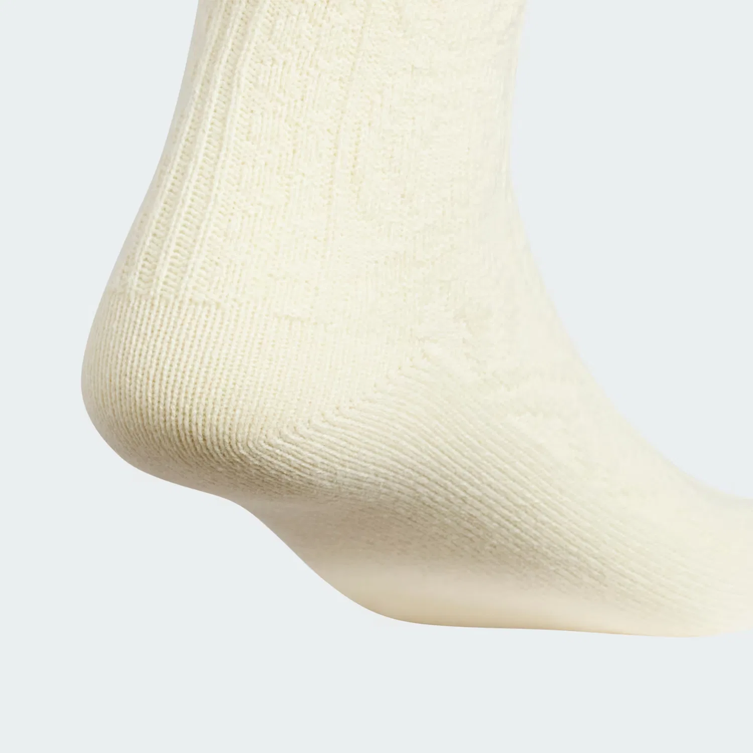 Носки с косами, набор из 3 пар, u ori cable knit Adidas Originals, теплая ваниль/хаки — фото 4