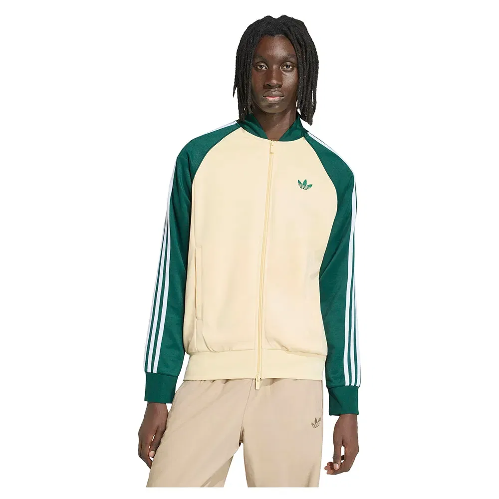 Мужской свитшот с молнией SST Track Top Adidas Originals, Beige