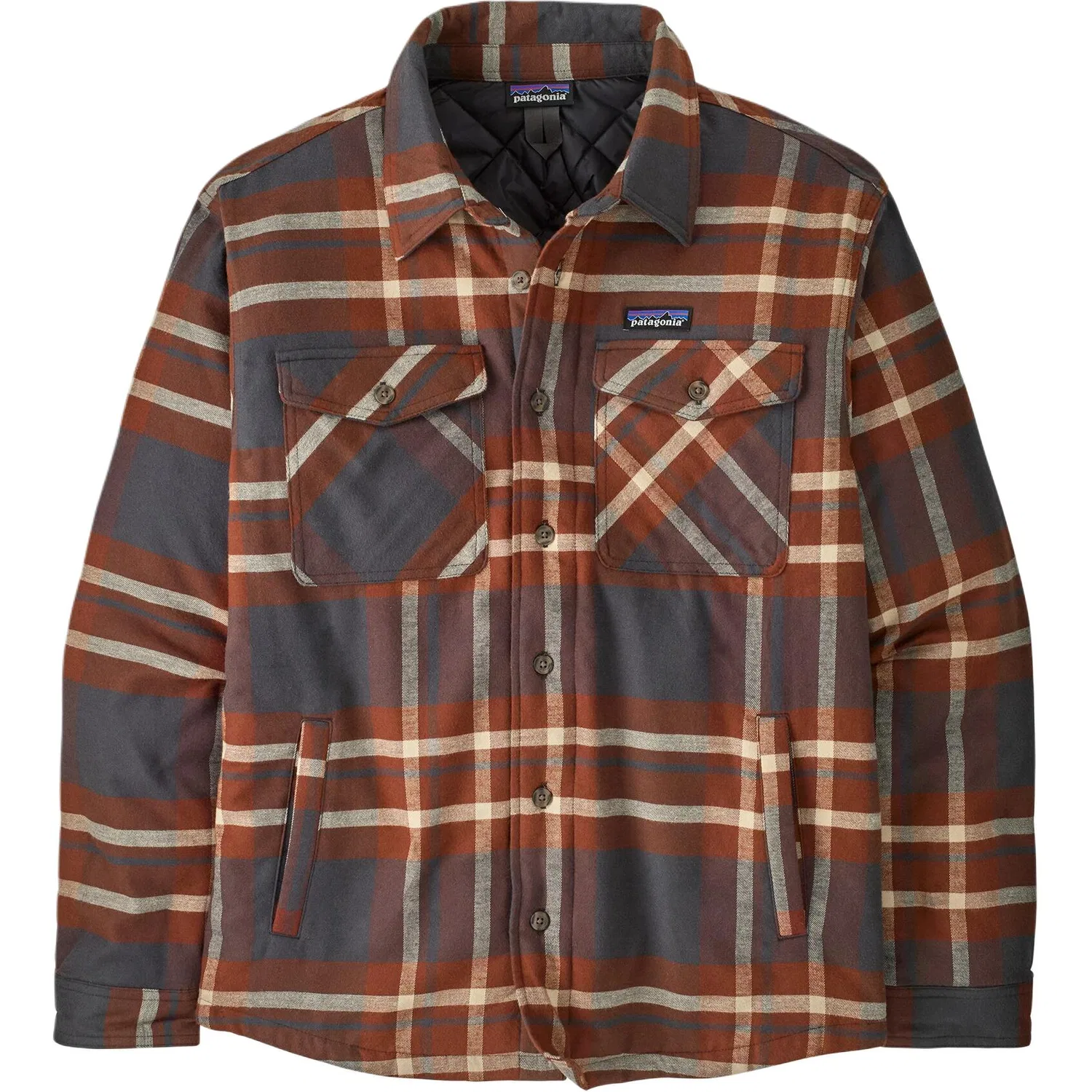 Мужская рубашка из фланели с утеплителем Fjord Flannel Patagonia