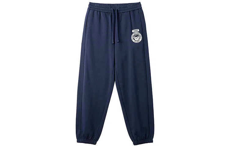 Детские трикотажные спортивные штаны унисекс с принтом Teenie Weenie Men, Medium Gray — фото 3