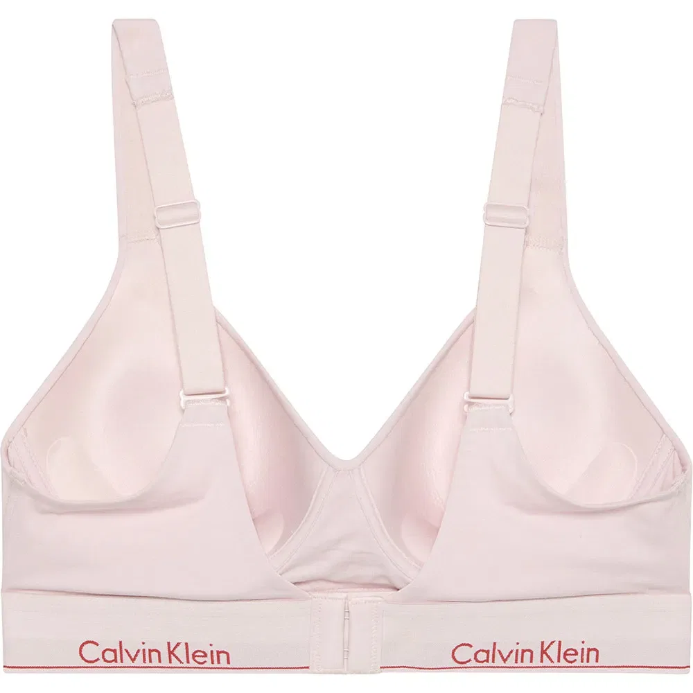 Бюстгальтер-бралетт Calvin Klein, розовый — фото 2