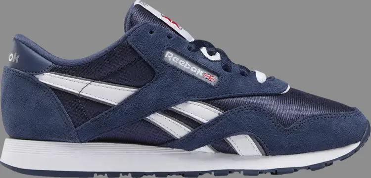 

Мужские кроссовки Reebok Wmns Classic Leather, синий, Синий;серый, Мужские кроссовки Reebok Wmns Classic Leather, синий