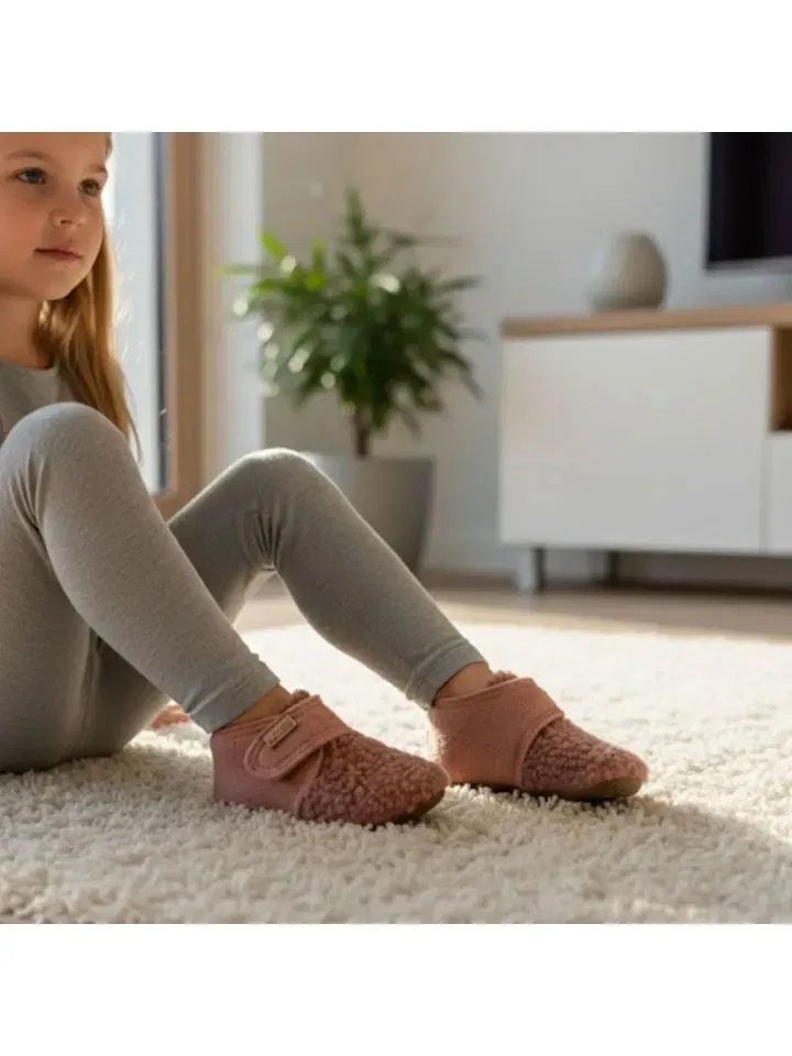 Домашние тапочки с мехом Teddy Living Kitzbühel, розовый