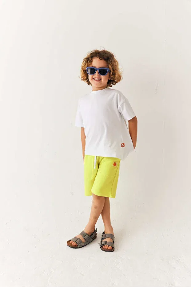 Детский комплект футболки и шорт для девочек Tubibebe, Green