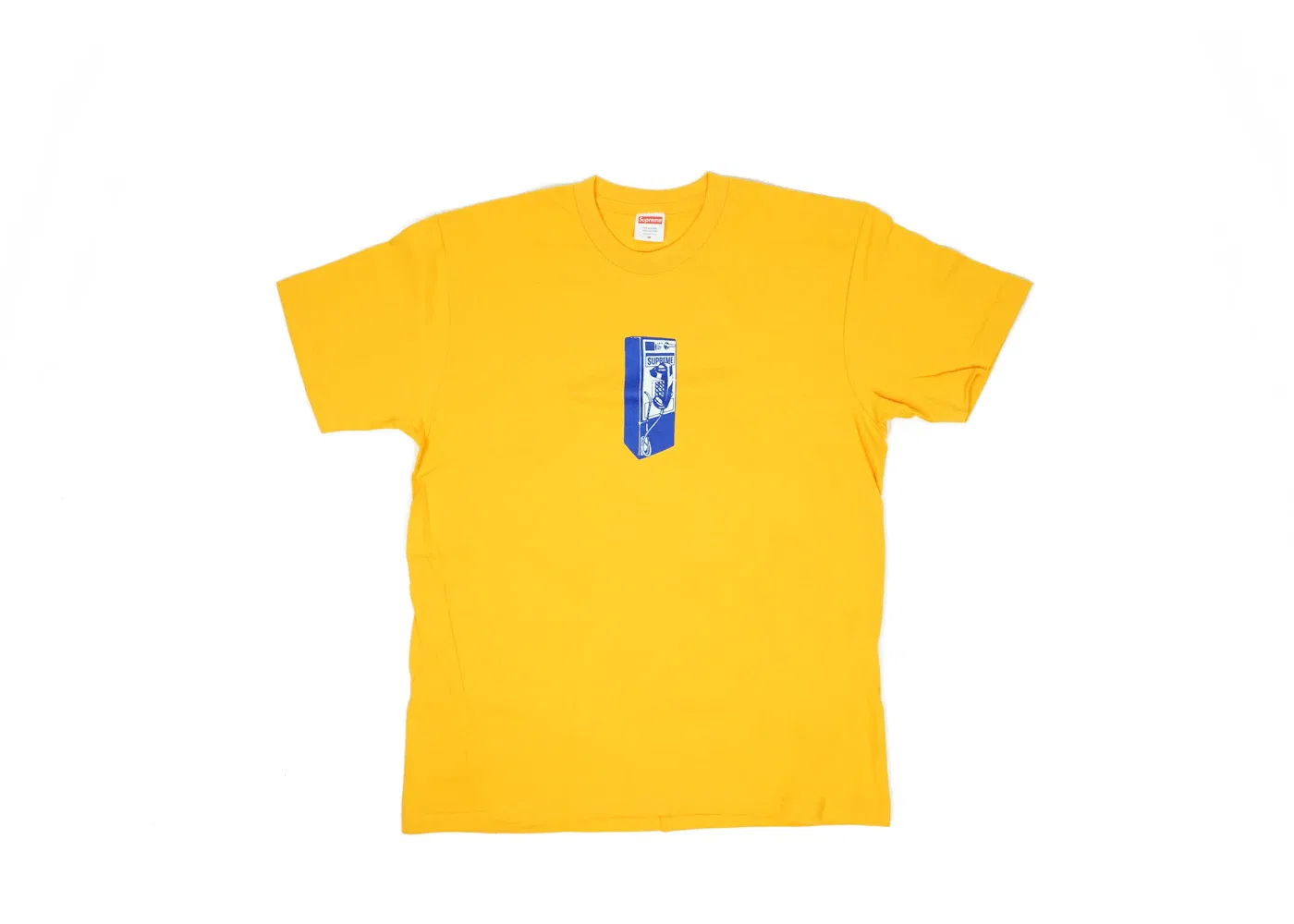 Мужская футболка с принтом Payphone Tee Supreme, Bright Orange