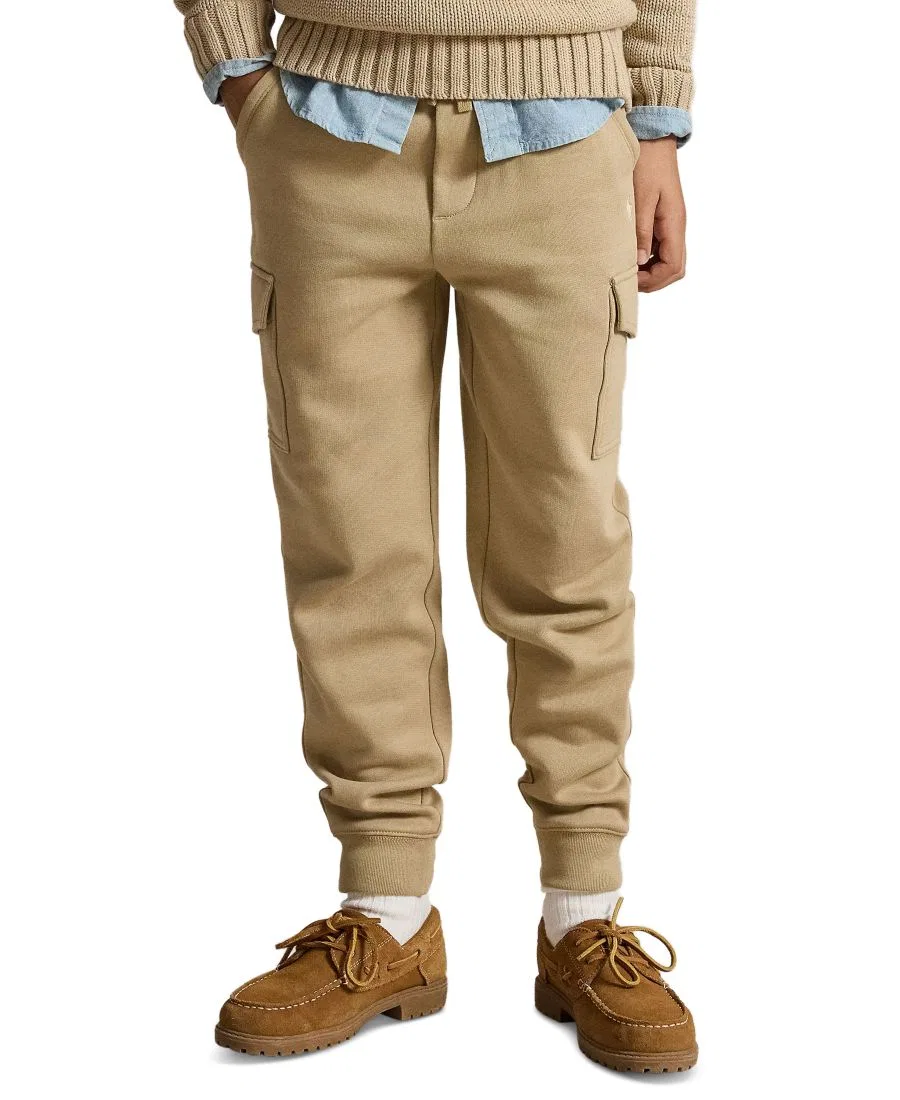Детские флисовые карго-джоггеры Polo Ralph Lauren, Classic Khaki