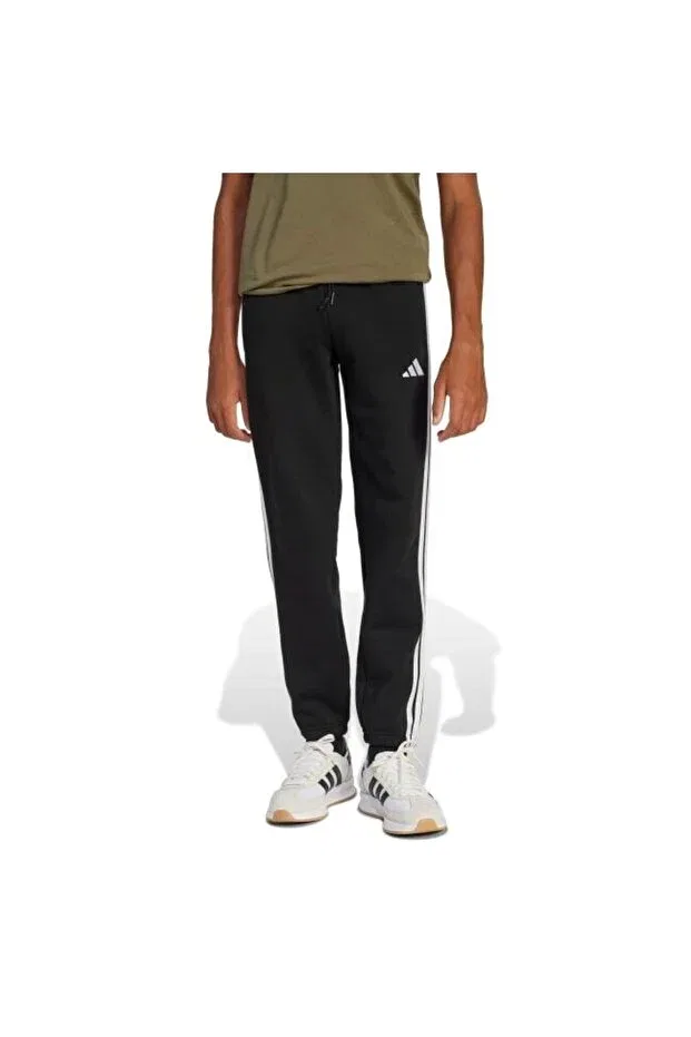 Детские спортивные штаны для девочек зауженные Adidas, Black — фото 2