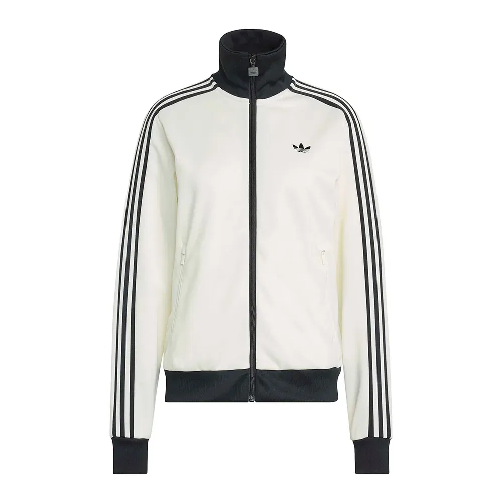 Женский свитшот с воротником-стойкой Classic Adidas Originals, White — фото 3