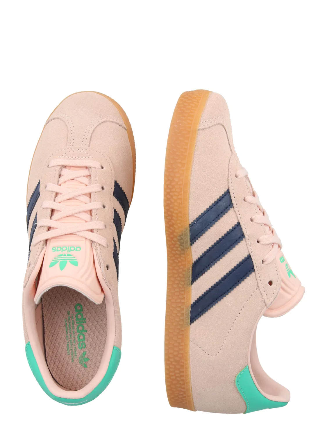 Кроссовки Adidas Originals Gazelle в розовом цвете — фото 2