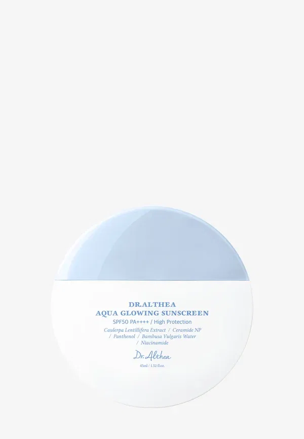Солнцезащитный крем Aqua glowing - защита от солнца 45 мл Dr.Althea