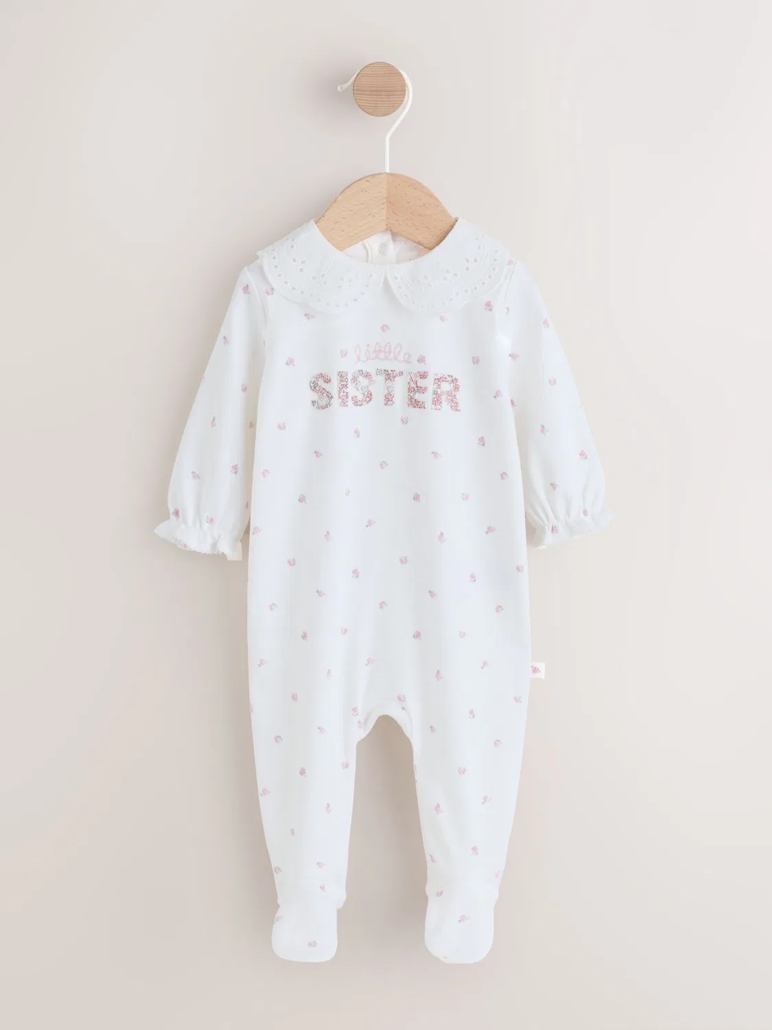 Комбинезон для сна Family Baby Sleepsuit Next, белый