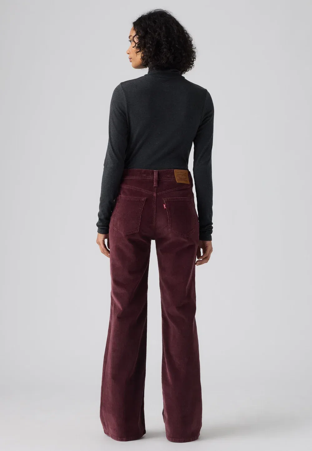 Джинсы-Клеш с расклешенными штанинами Levi'S, Red — фото 3