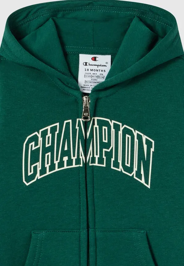 Детский спортивный костюм Champion, зеленый — фото 3