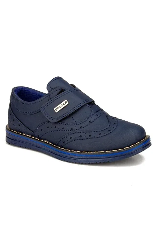 Детские повседневные ортопедические туфли для девочек Magic Shoes, Navy Blue