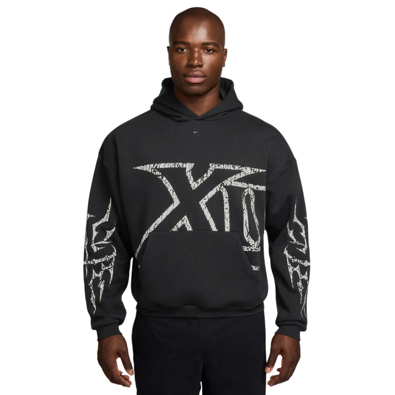 Мужское худи Tech Fleece SI Pullover Nike, черный/серый
