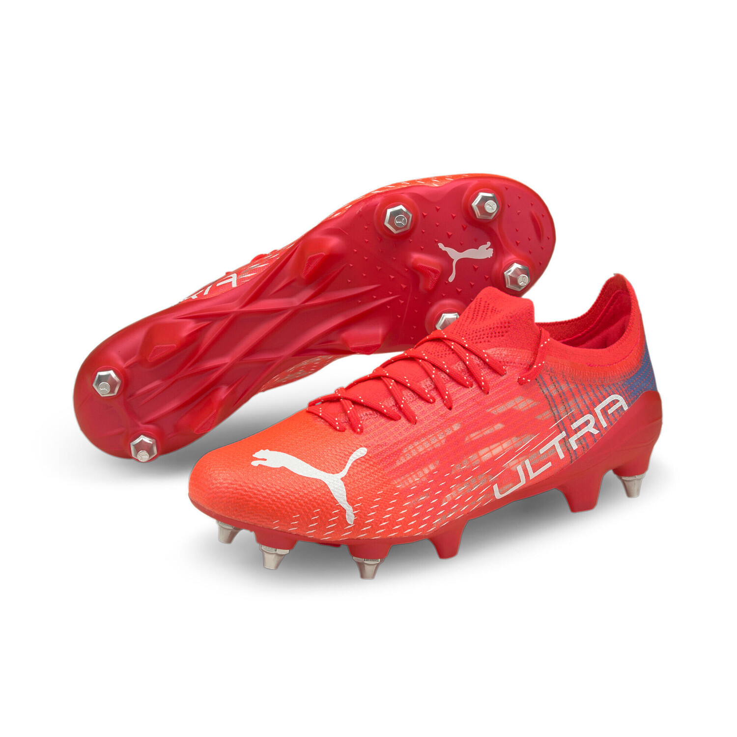 

Обувь Puma Ultra 1.3 MxSG, розовый/розовый/белый, Красный, Обувь Puma Ultra 1.3 MxSG, розовый/розовый/белый