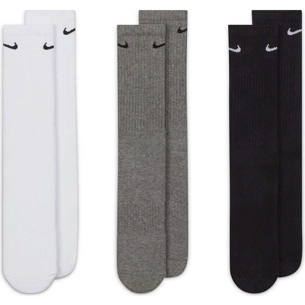 

Носки Nike Everyday Cushioned Crew 3 Pairs, черный