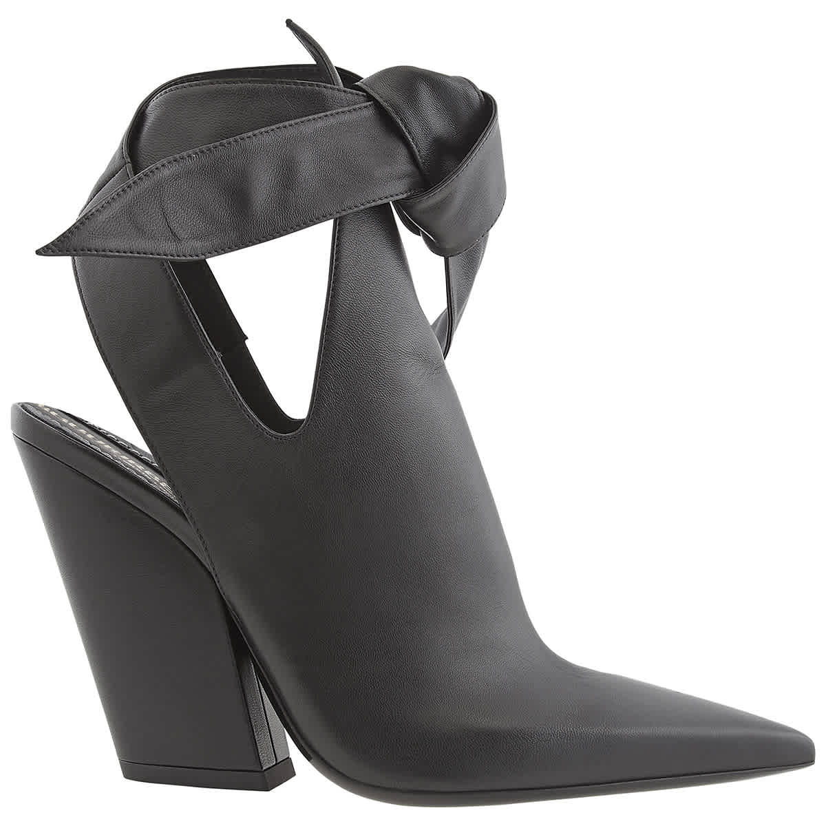 Burberry Женские Ботинки Amy Black с Завязками