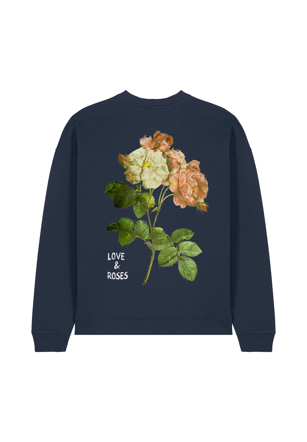 

Толстовка LOVE ROSES UNISEX Mira Paris, темно-синий