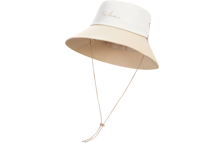 

Панама из полиэстера для женщин ELLE, светло-coffee