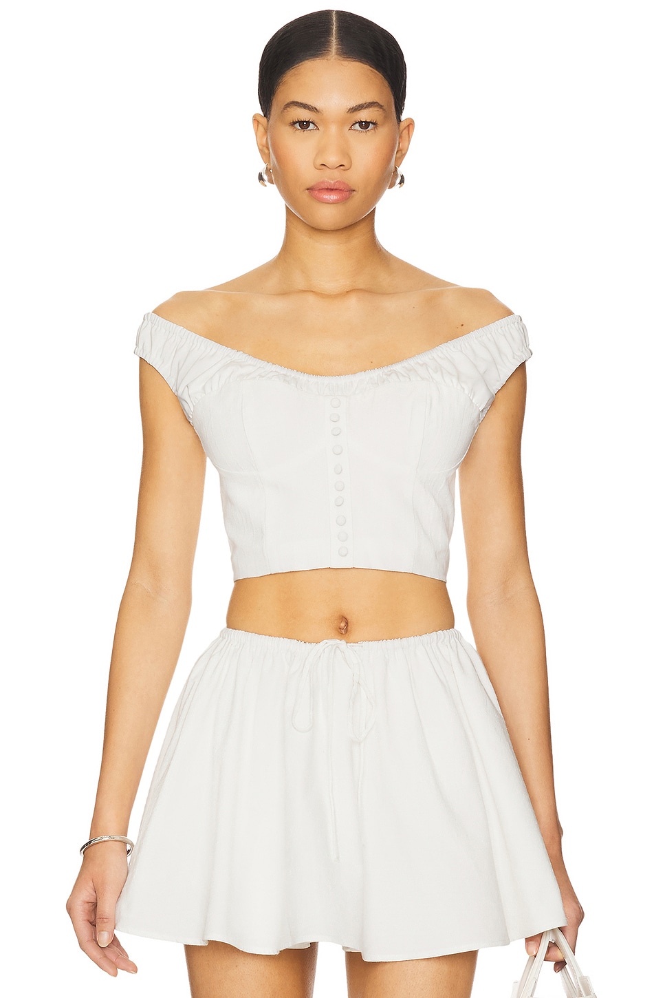 

Топ Clarissa Majorelle, white