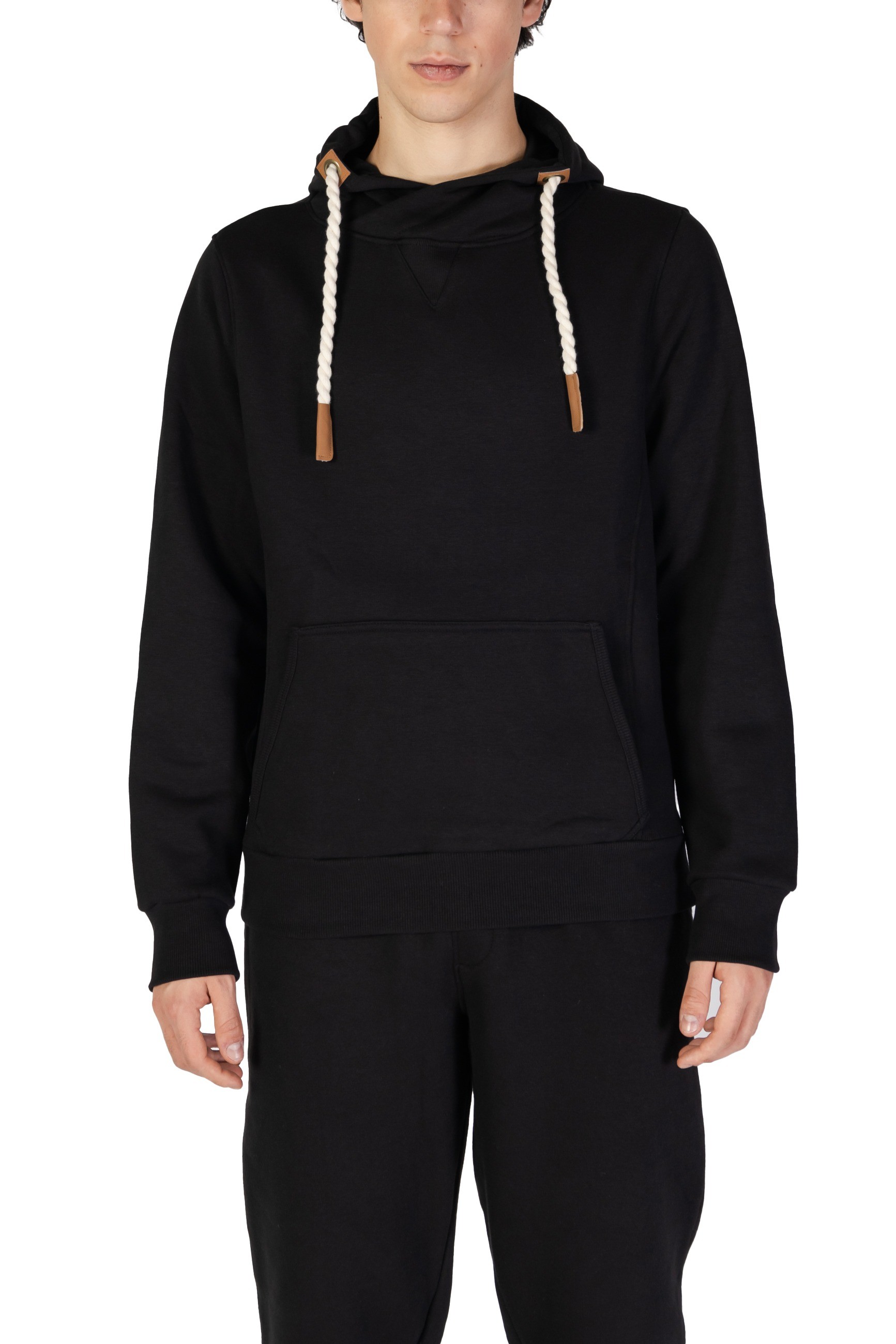 

Толстовка мужская Hydra Clothing на молнии с карманом, черный