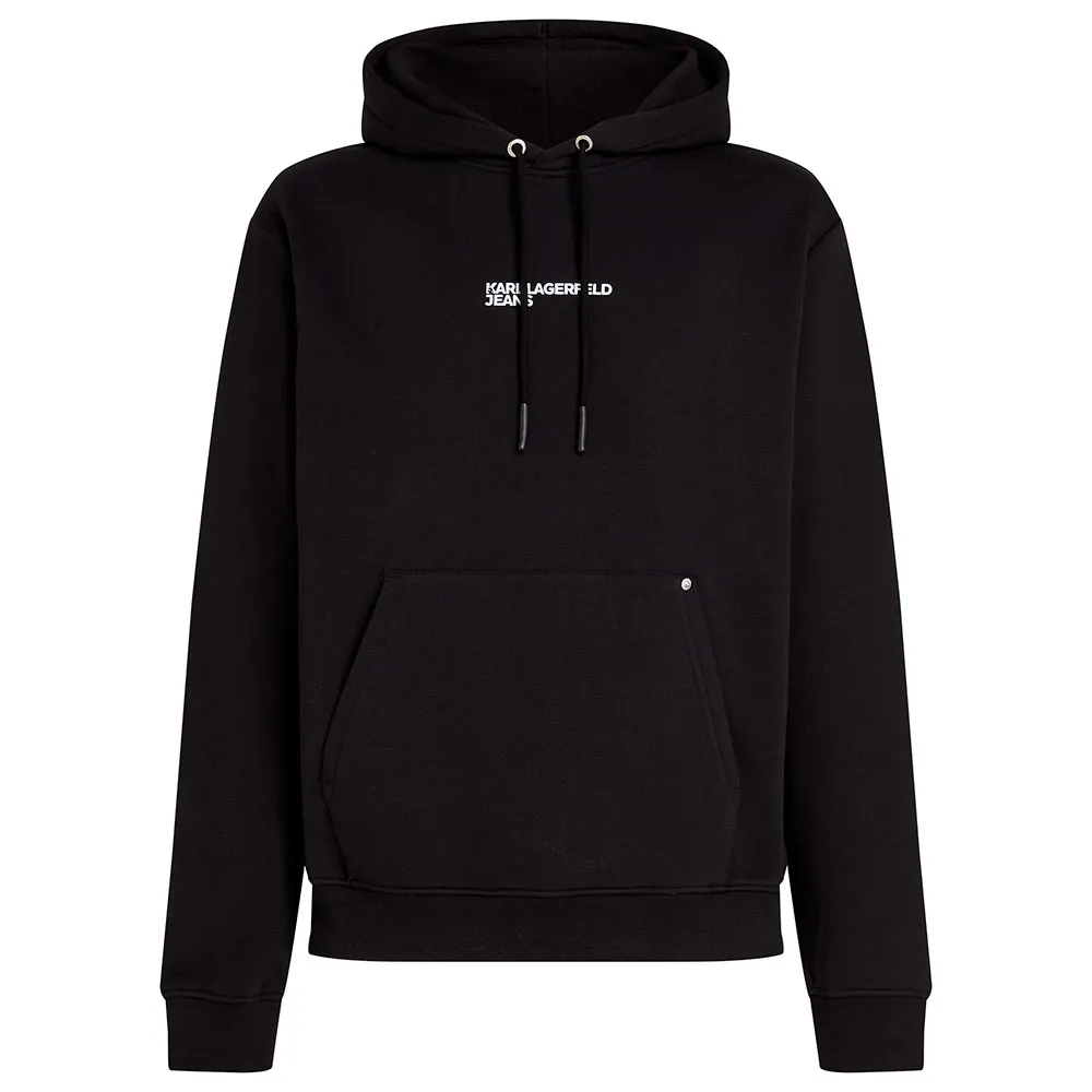 

Худи Karl Lagerfeld Jeans A4M20063 с вертикальным логотипом (обычная модель), черный