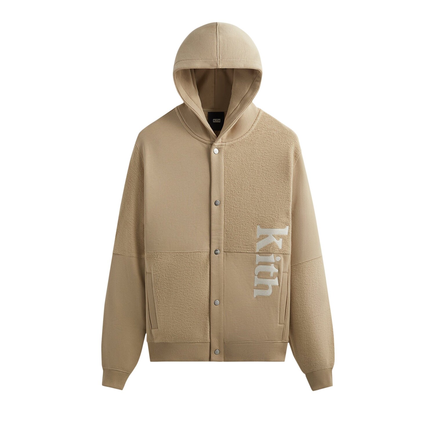 

Толстовка с капюшоном Kith Williams VI Canvas с обратной вставкой