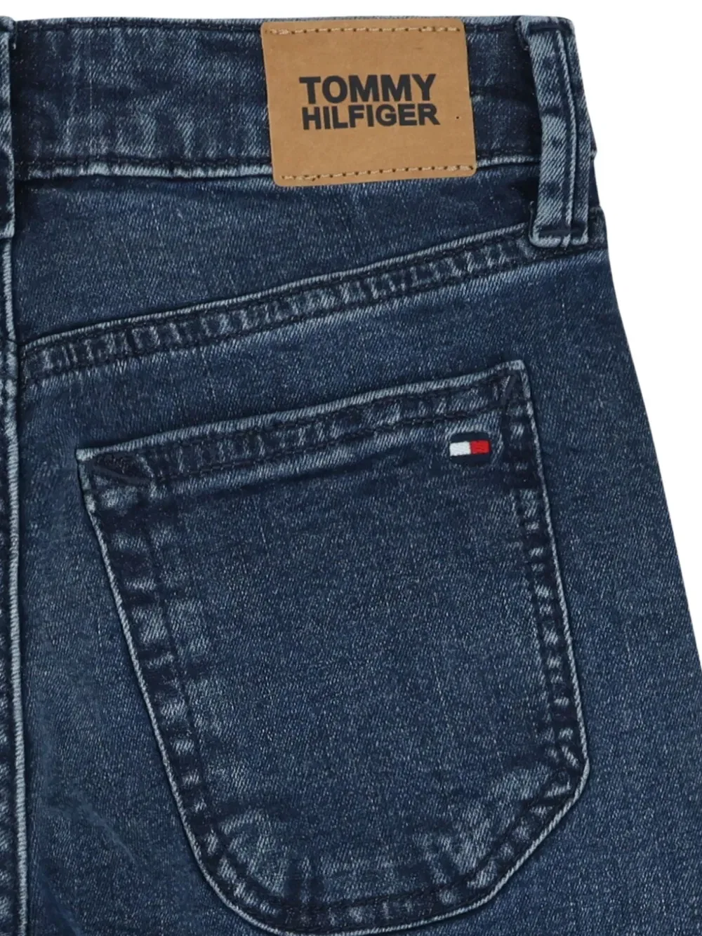 Джинсы с застежкой на пуговицы Tommy Hilfiger Junior, синий — фото 3