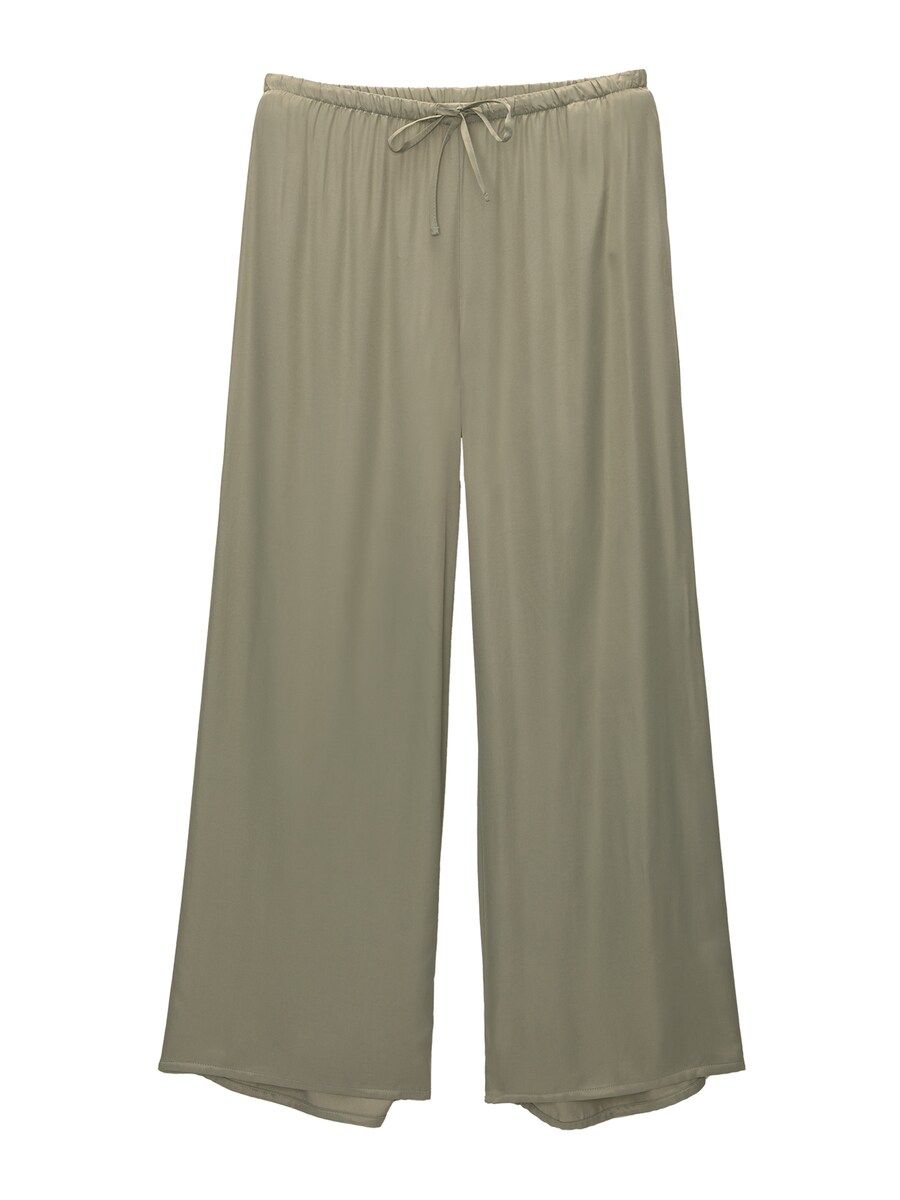 

Широкие брюки Pull&Bear, хаки