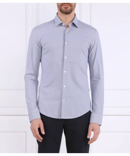 

Рубашка roan_f Slim fit Boss, синий