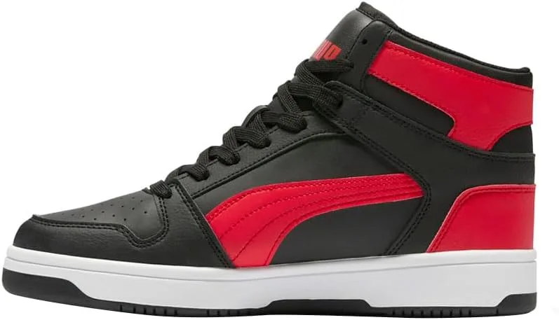 Мужские кроссовки PUMA Rebound Layup Trainers, черный/красный — фото 3