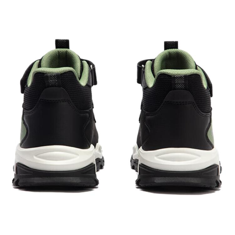 Кроссовки XTEP Kids Lifestyle Shoes GS High-top Black/grey Grass Green, зеленый — фото 3