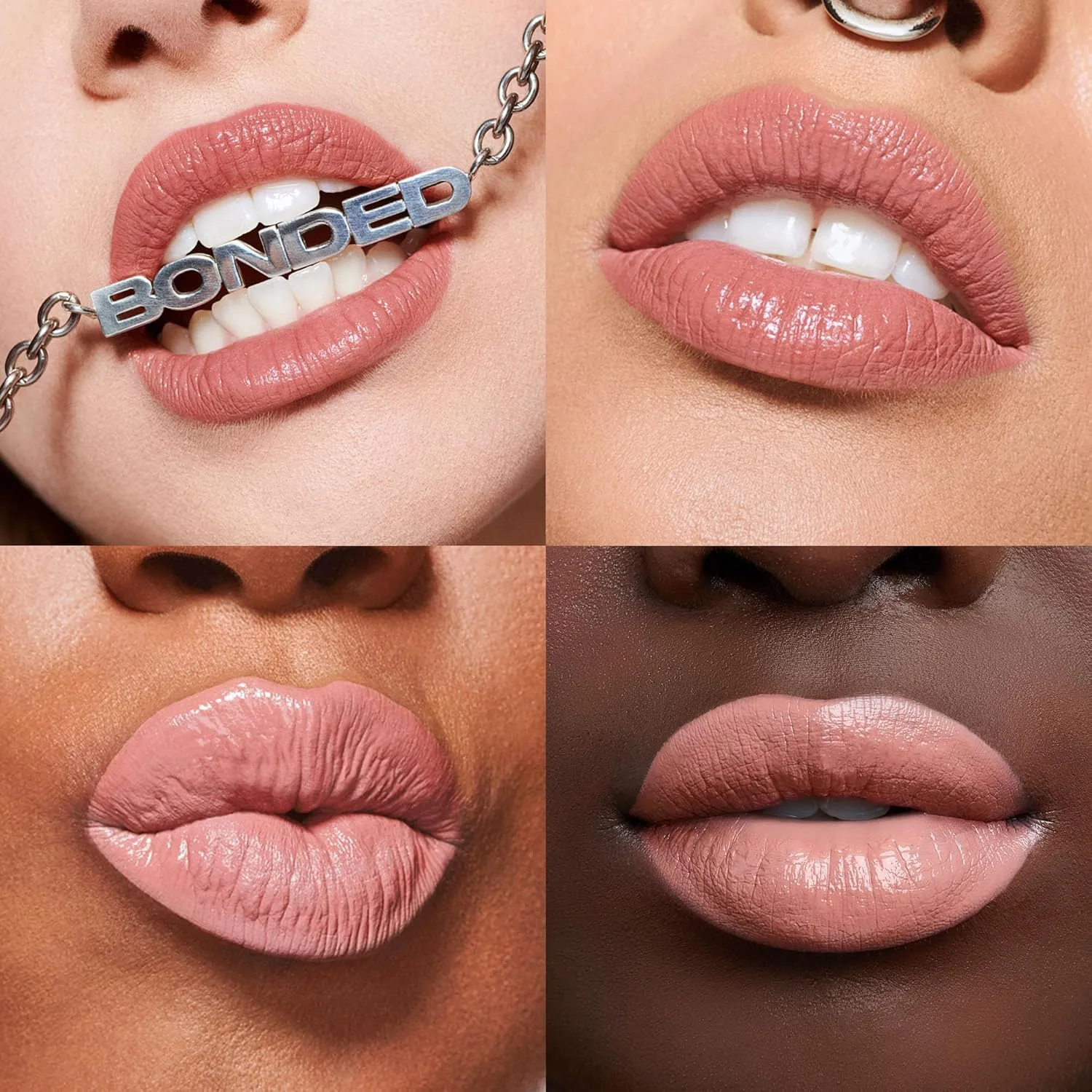 Urban Decay Vice Lip Bond Glossy Longwear жидкая помада, стойкая до 16 часов, увлажняющая, мгновенный блеск, Vegan, Cruelty-free - 4,1 мл, Text 'Em (nude pink) — фото 2