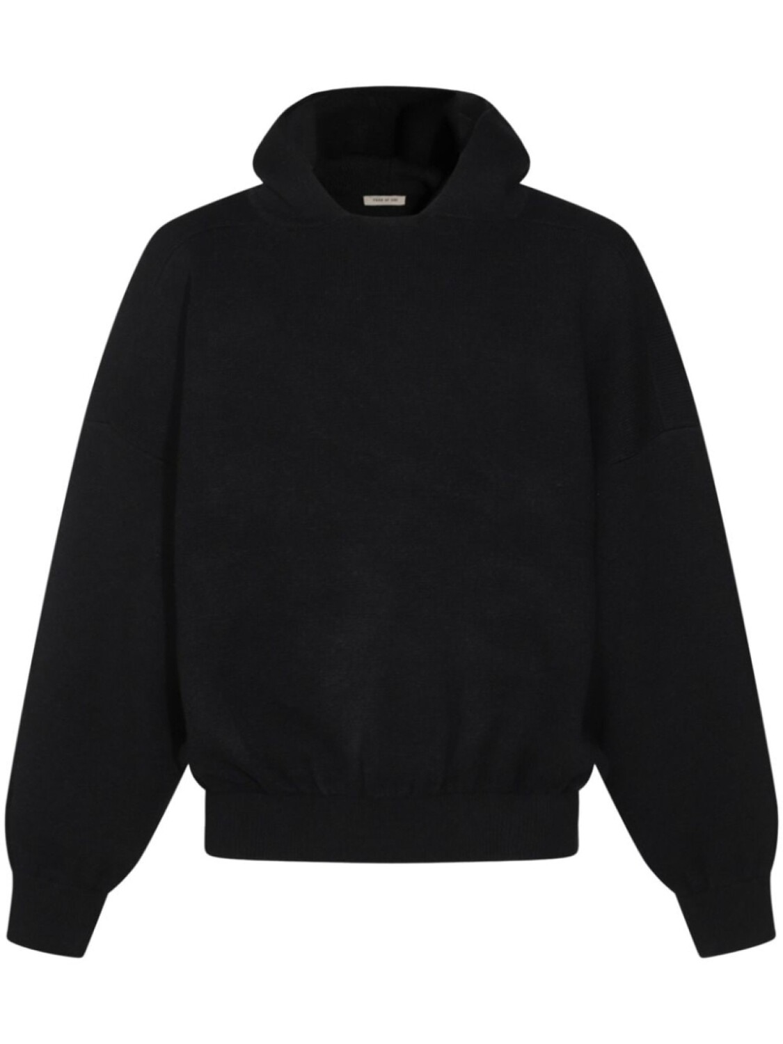 

Толстовка с капюшоном из натуральной шерсти Fear Of God, черный