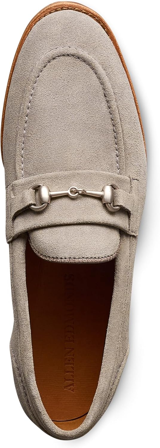 Мужские лоферы Allen Edmonds Randolph с перемычкой, Pewter Suede — фото 4