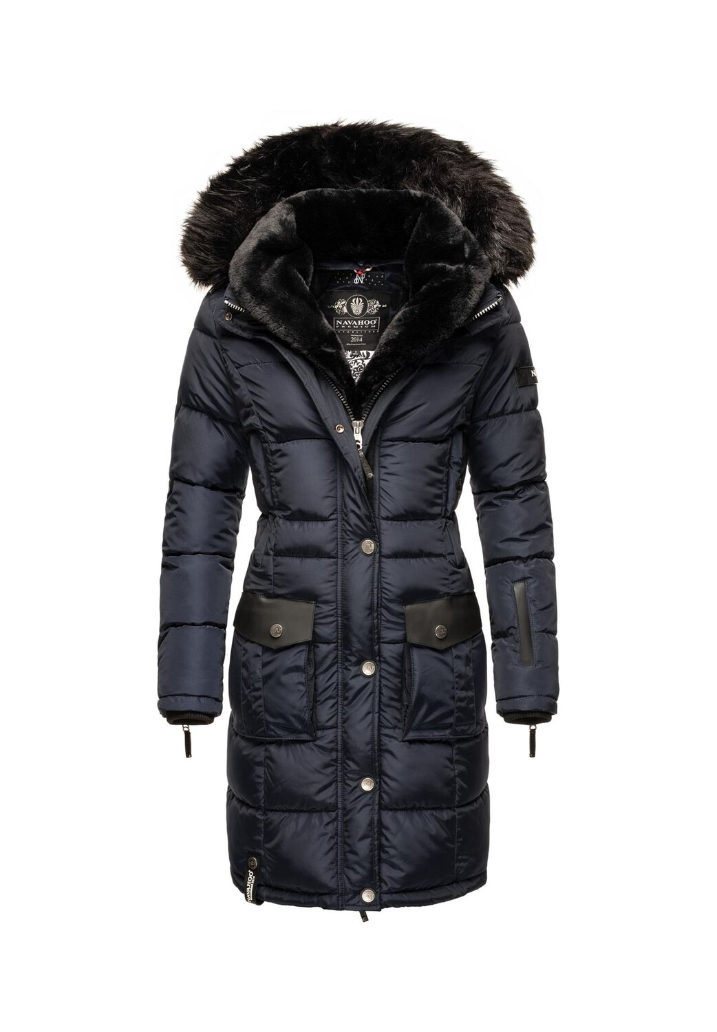 

Стеганое пальто Sinja NAVAHOO, темно-синий