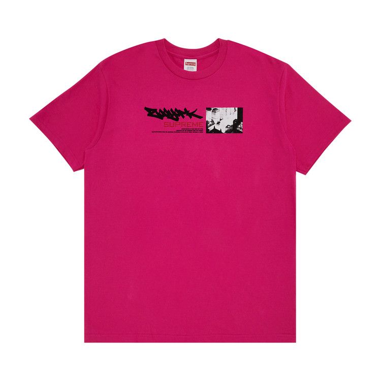 

Футболка Supreme x Zoo York Dynasty Tee, Fuchsia