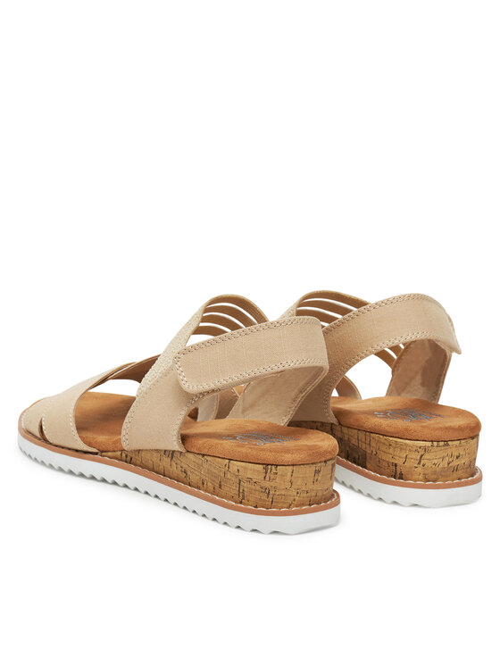 Сандалии BOBS Desert Kiss-Shore Enough 114130/NAT Skechers, бежевый — фото 3