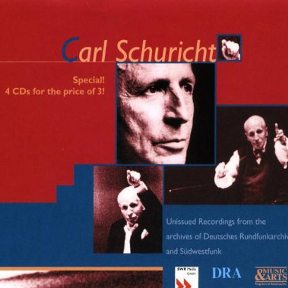 

Диск CD Unissued Broadcast Recordings - Carl Schuricht
