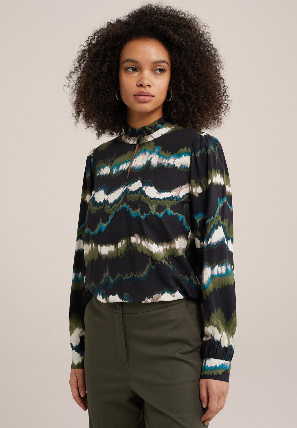 

Блузка WE Fashion, цвет black