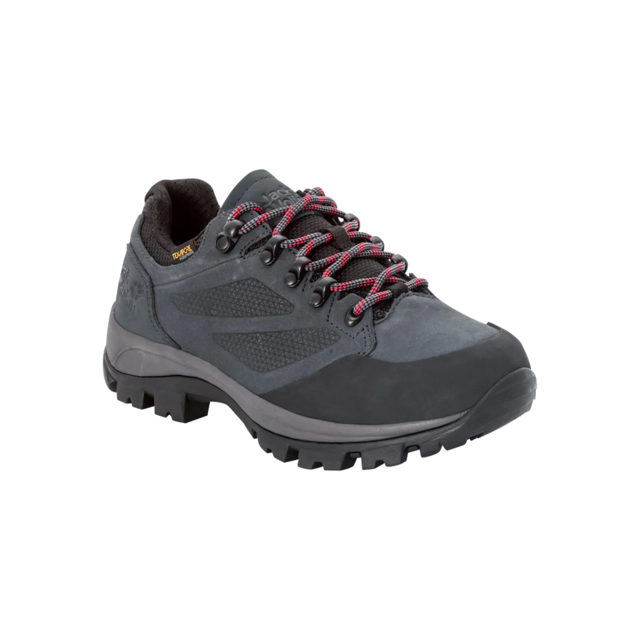 Трекинговые туфли Jack Wolfskin "REBELLION TEXAPORE LOW W", серый — фото 3