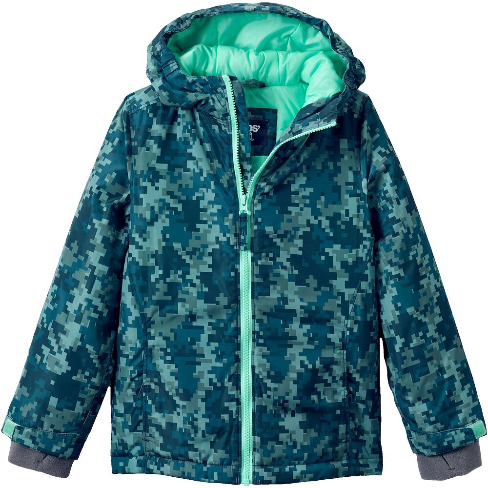 

Детская зимняя куртка Lands' End в цвете Regular и Husky для детей 2–20 лет, цвет Teal Digital Camo